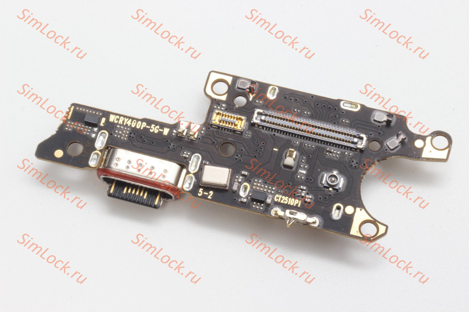 Нижняя плата (шлейф) Honor 400 Pro (DNP-NX9) с разъемом зарядки, К-1