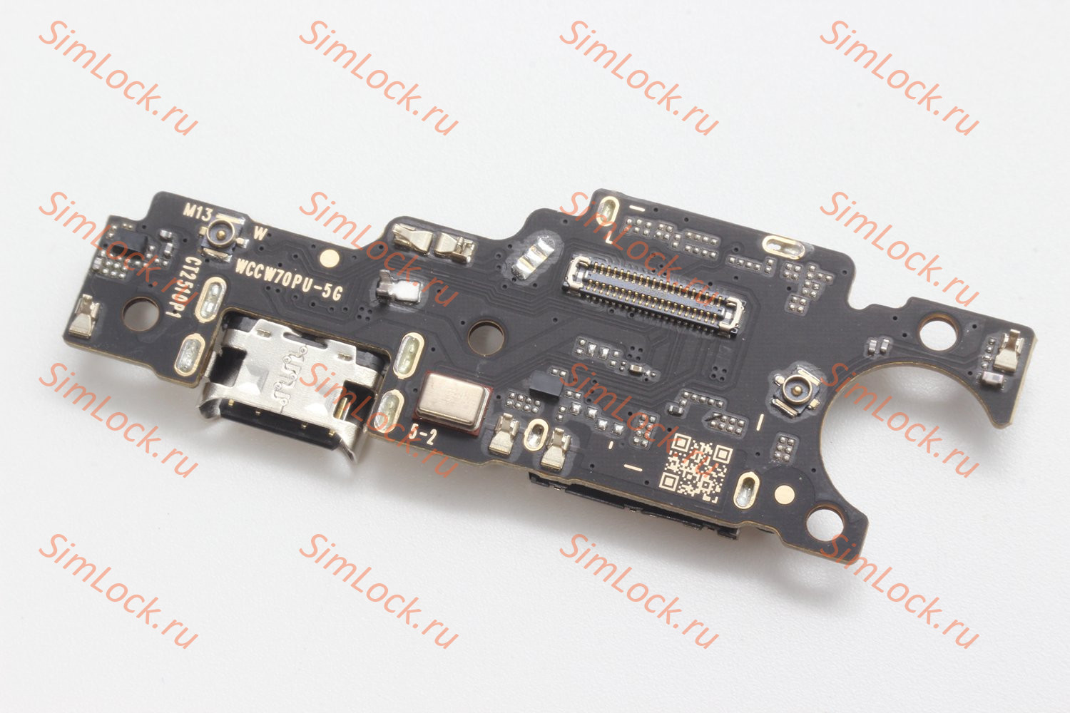 Нижняя плата (шлейф) Honor X7d 4G (LGN-LX1) с разъемом зарядки, К-3