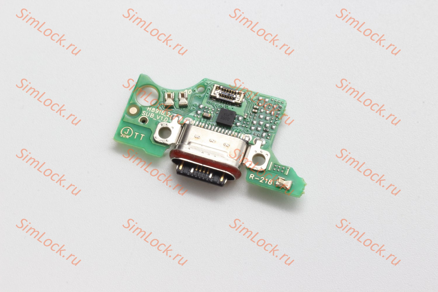 Нижняя плата (шлейф) Tecno Camon 40 4G (CM5), с разъемом зарядки, К-3