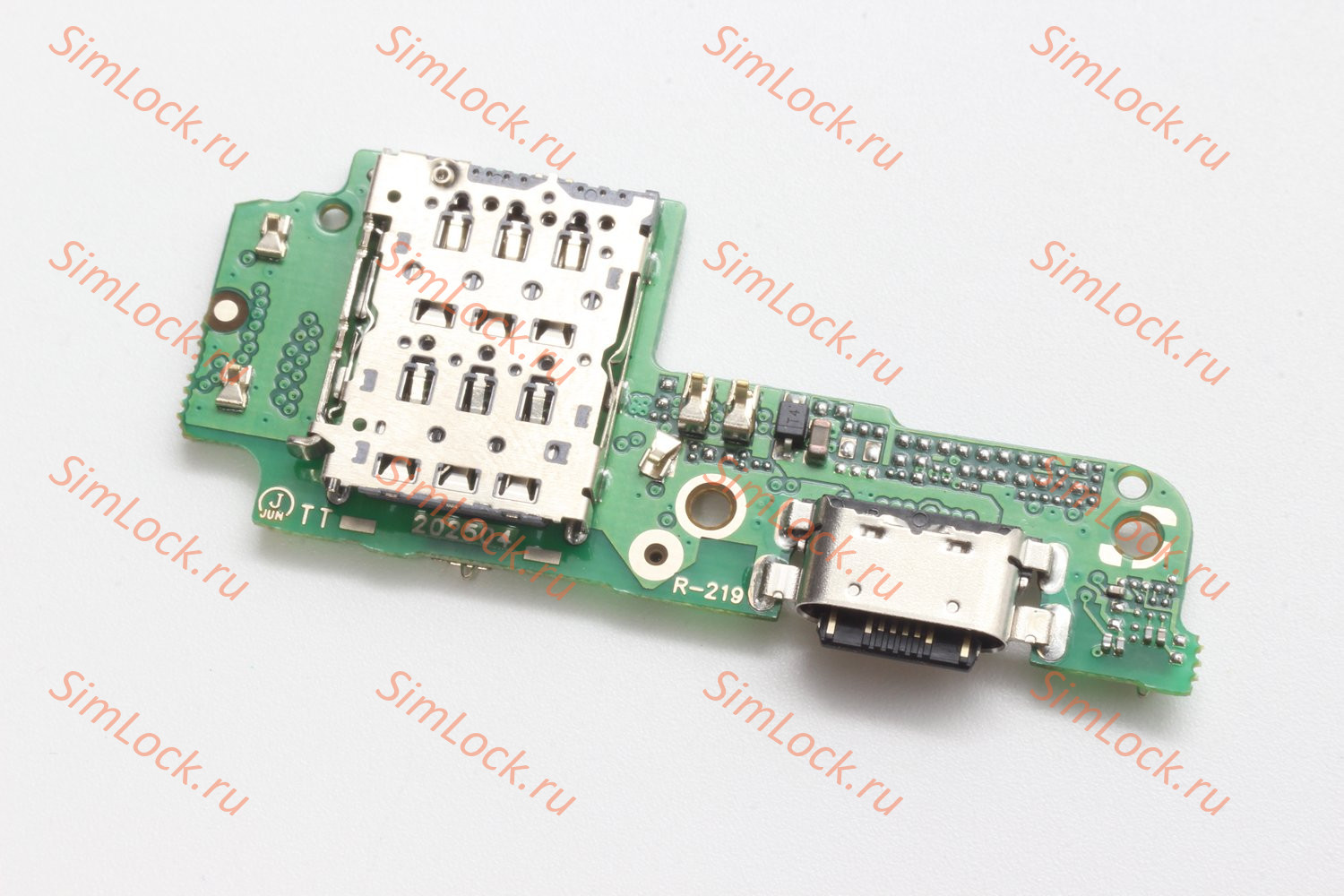 Нижняя плата (шлейф) Tecno Pova 7 Pro 5G (LJ8), с разъемом зарядки, К-3