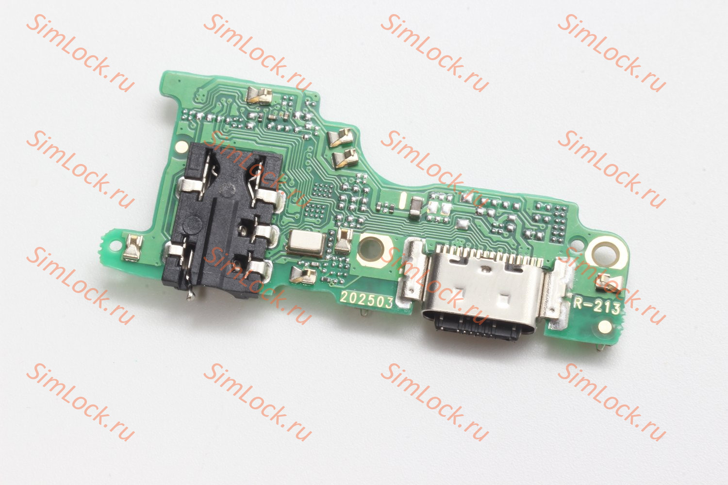 Нижняя плата (шлейф) Tecno Spark 40 Pro (KM6), с разъемом зарядки, К-3