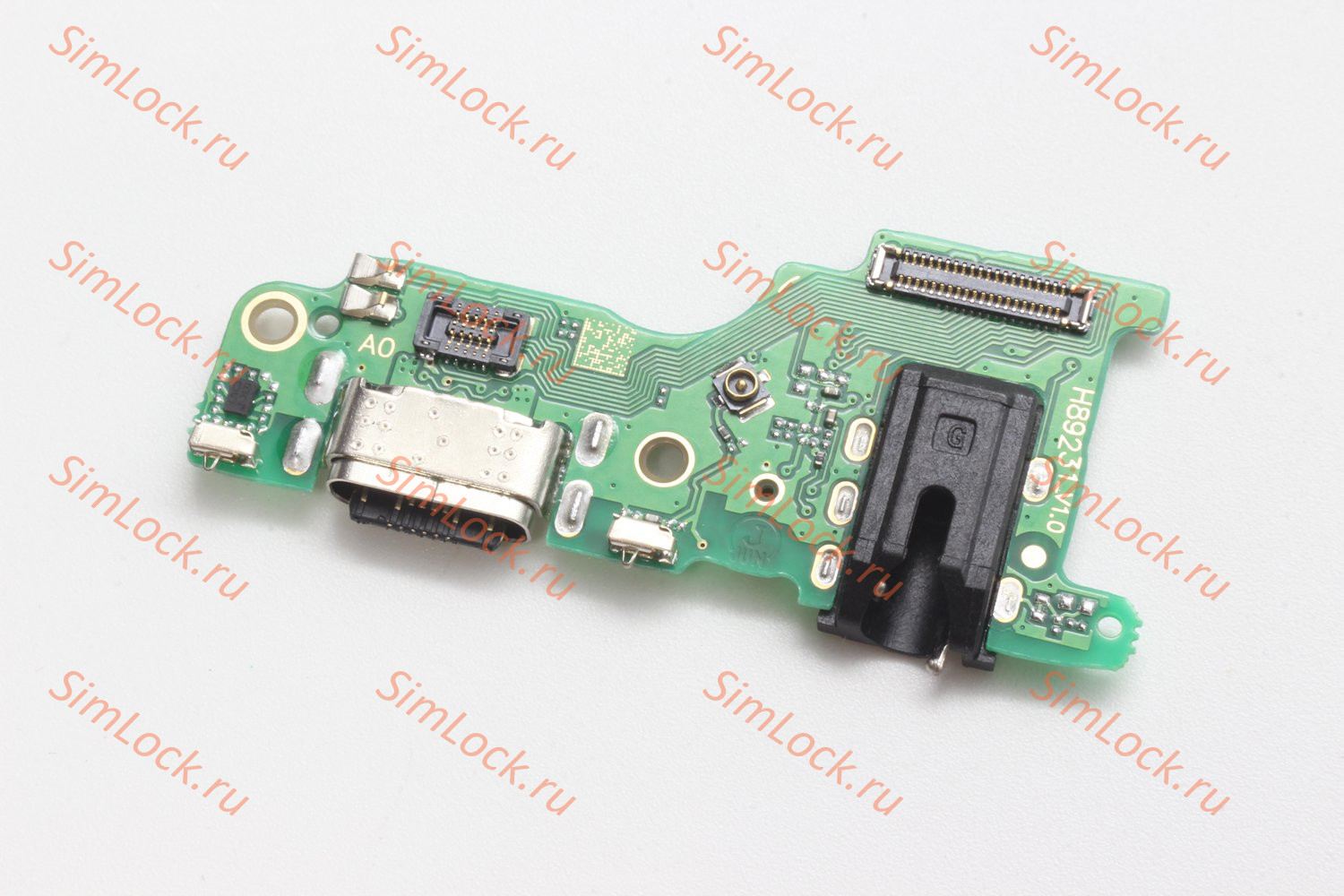 Нижняя плата (шлейф) Tecno Spark 40 Pro (KM6), с разъемом зарядки, К-3