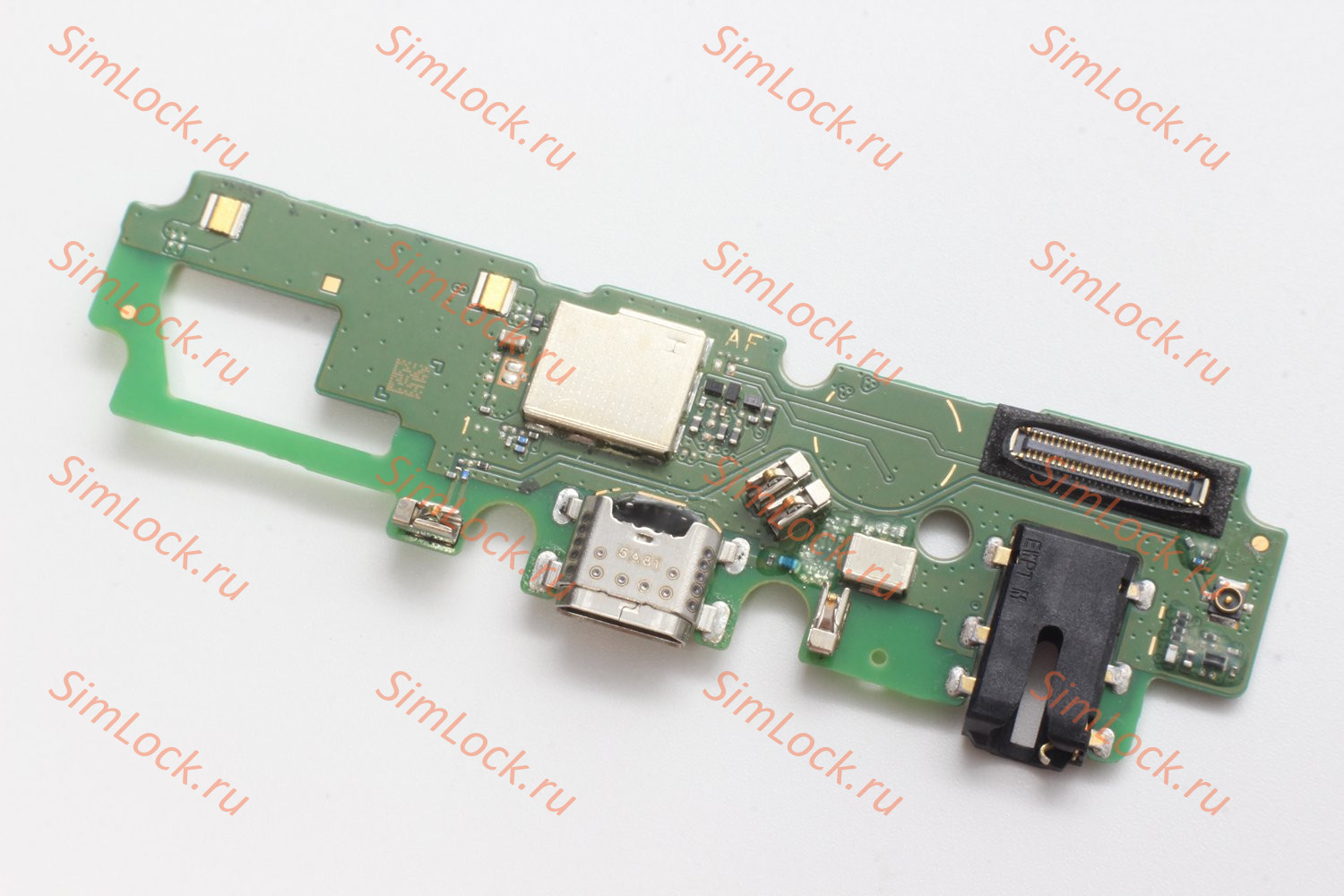 Нижняя плата (шлейф) Vivo Y19, с разъемом зарядки, К-1