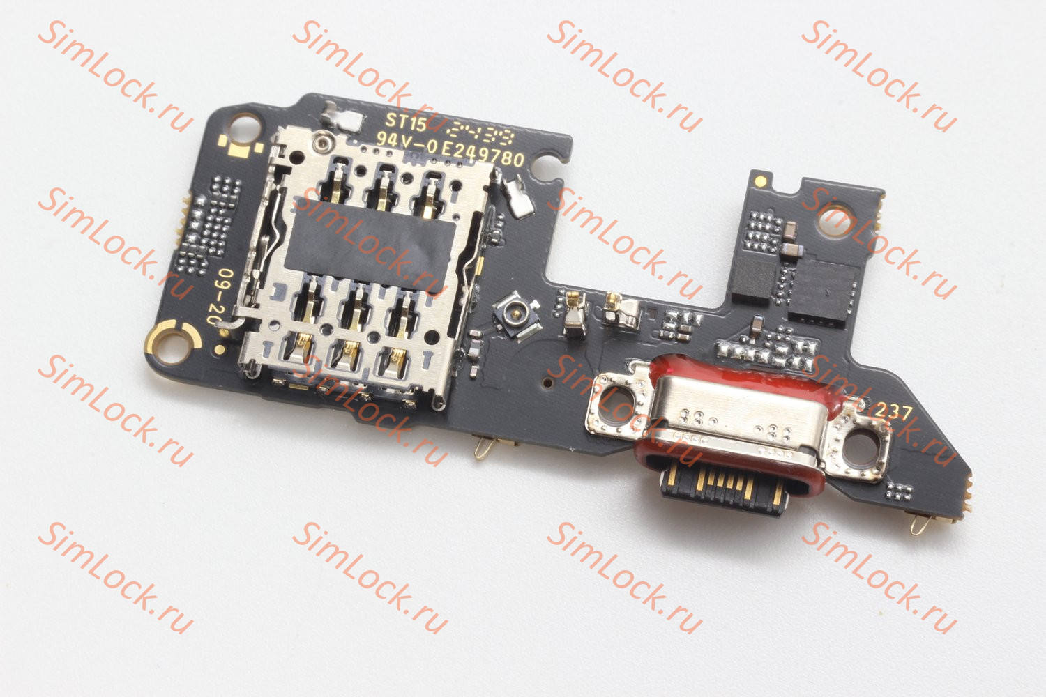 Нижняя плата (шлейф) Xiaomi Poco F7 Ultra, с разъемом зарядки и считывателем SIM, K-1