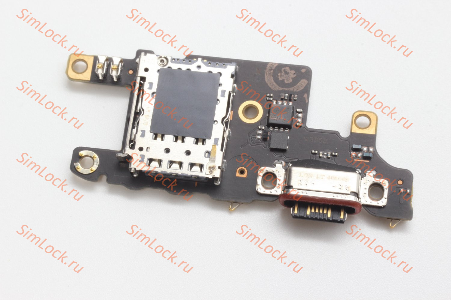 Нижняя плата (шлейф) Xiaomi Poco X7 Pro (2412DPC0AG), с разъемом зарядки и считывателем SIM, К-1
