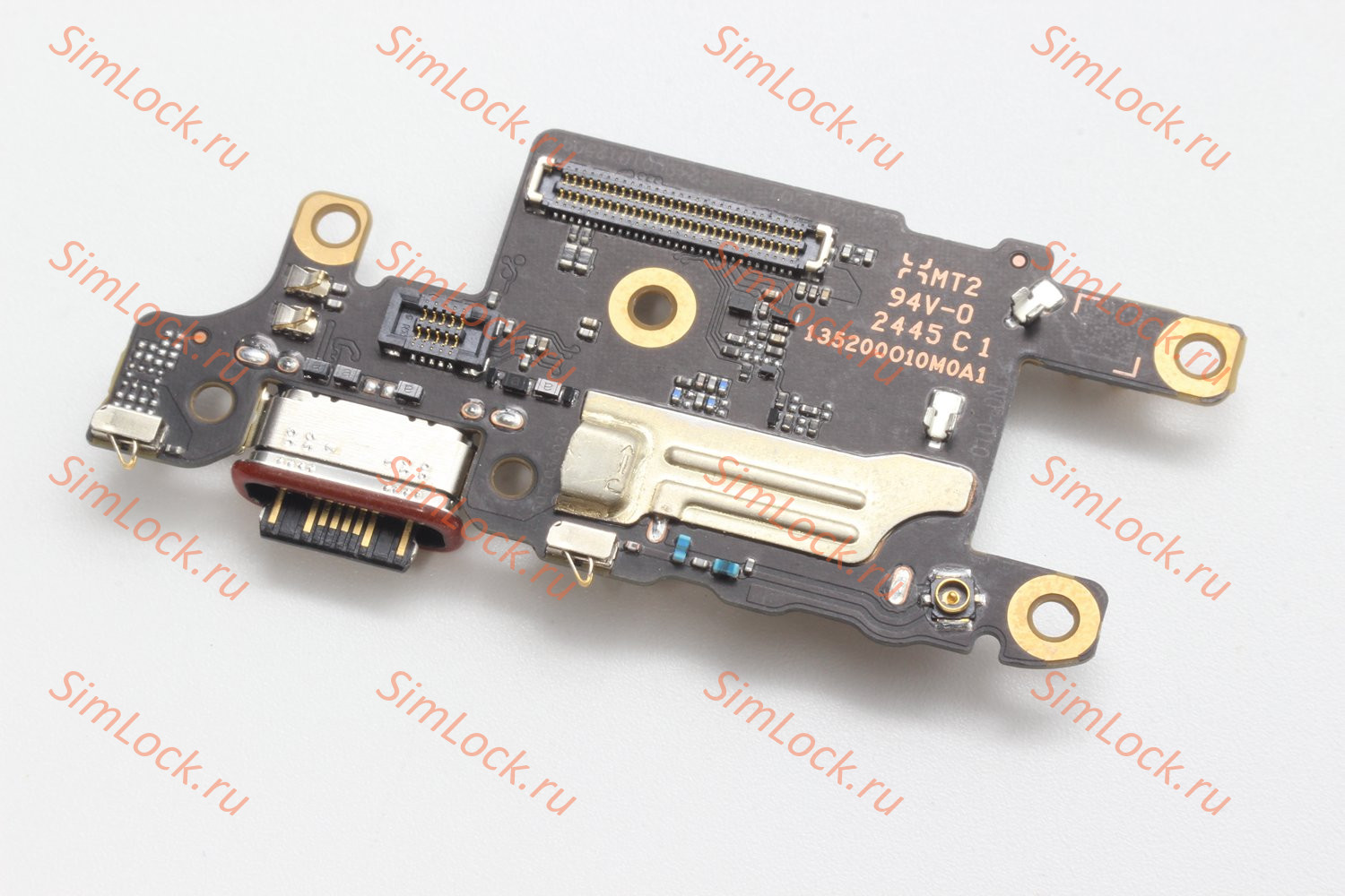 Нижняя плата (шлейф) Xiaomi Poco X7 Pro (2412DPC0AG), с разъемом зарядки и считывателем SIM, К-1