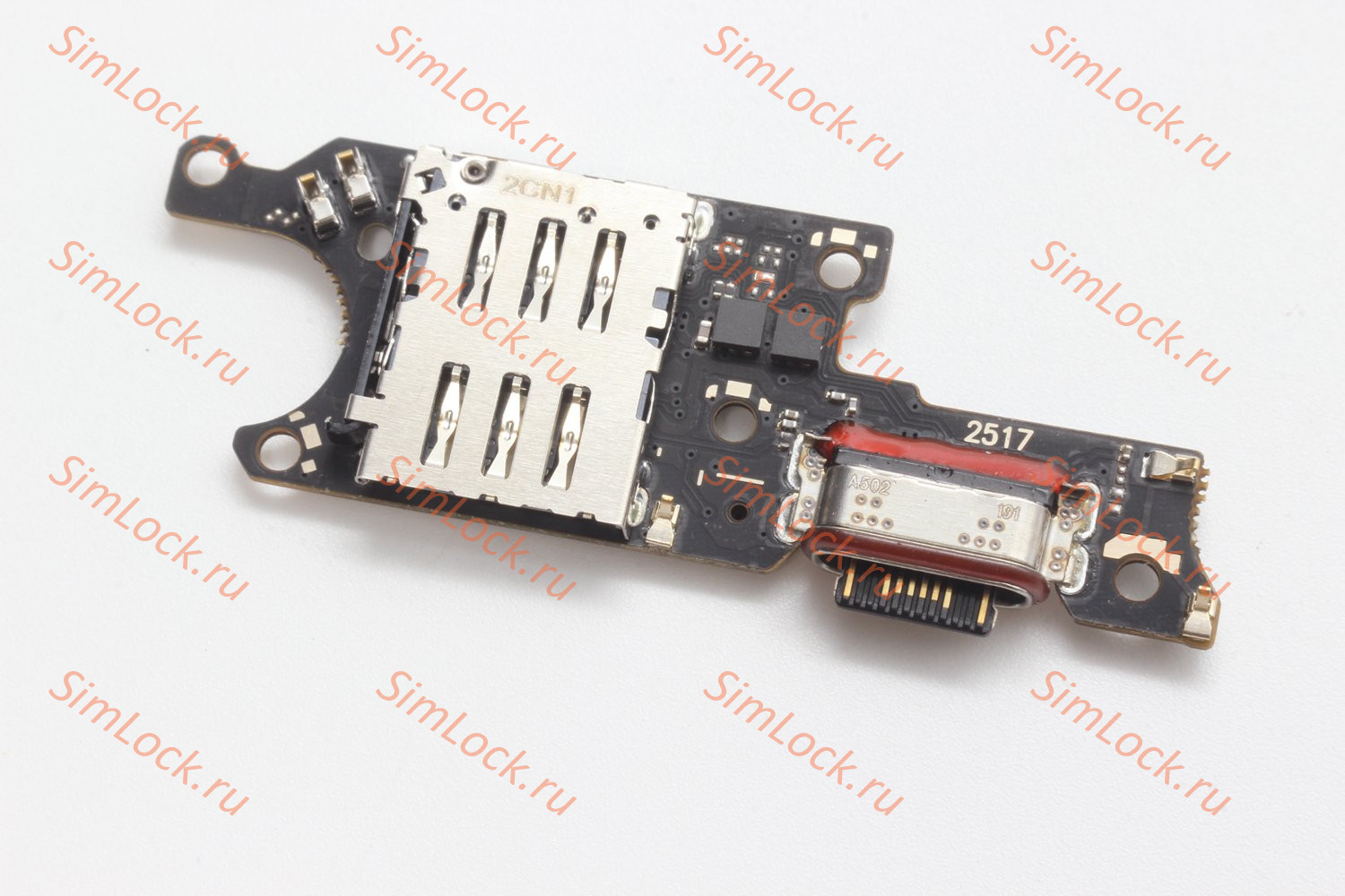 Нижняя плата (шлейф) Honor 400 Pro (версия для Китая) с разъемом зарядки, К-1