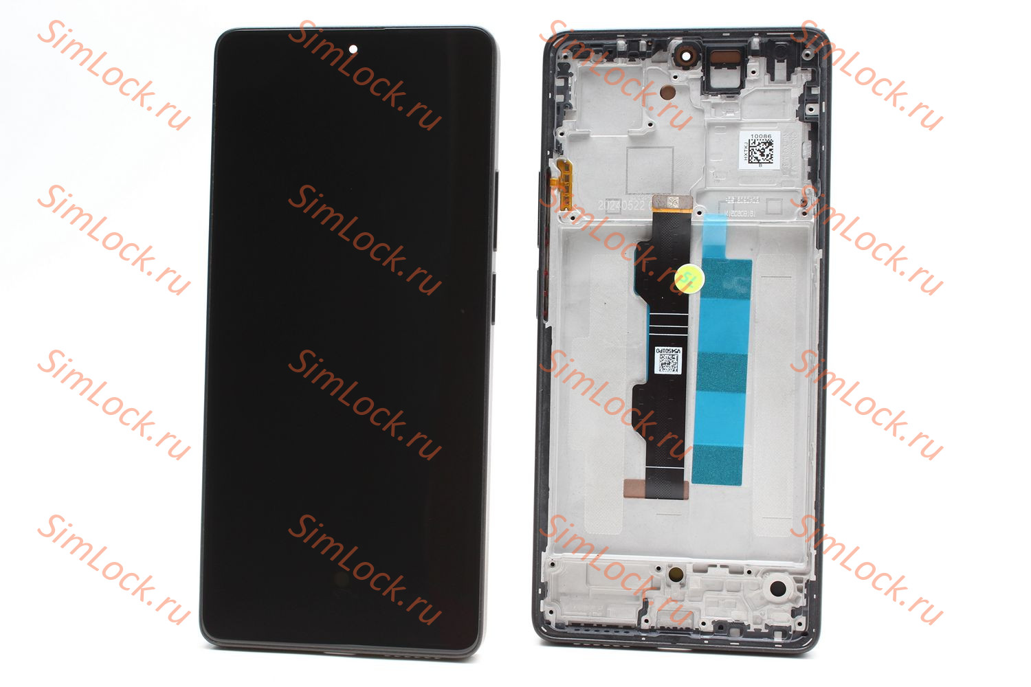 Дисплей Xiaomi Redmi Note 14S, AMOLED в черной рамке, К-1