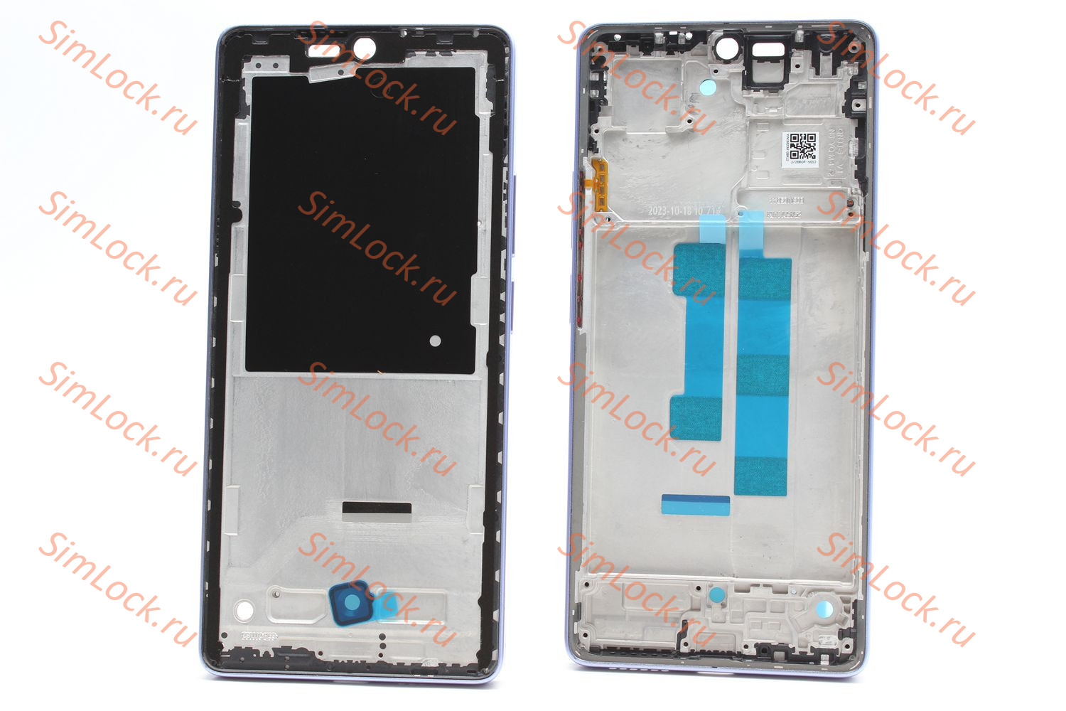 Рамка дисплея Xiaomi Redmi Note 14S, голубой, К-1