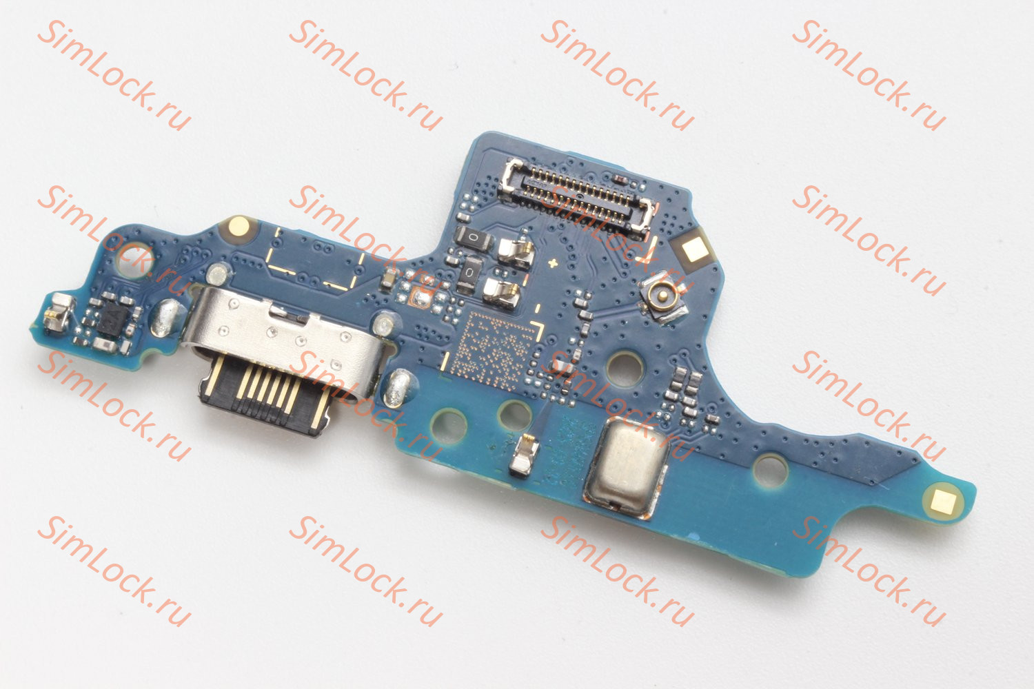 Нижняя плата (шлейф) Motorola Moto G05, G15 с разъемом зарядки, К-1