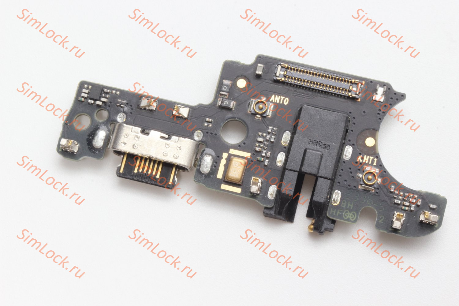 Нижняя плата (шлейф) Motorola Moto G54 5G Global, G55 5G с разъемом зарядки, K-1