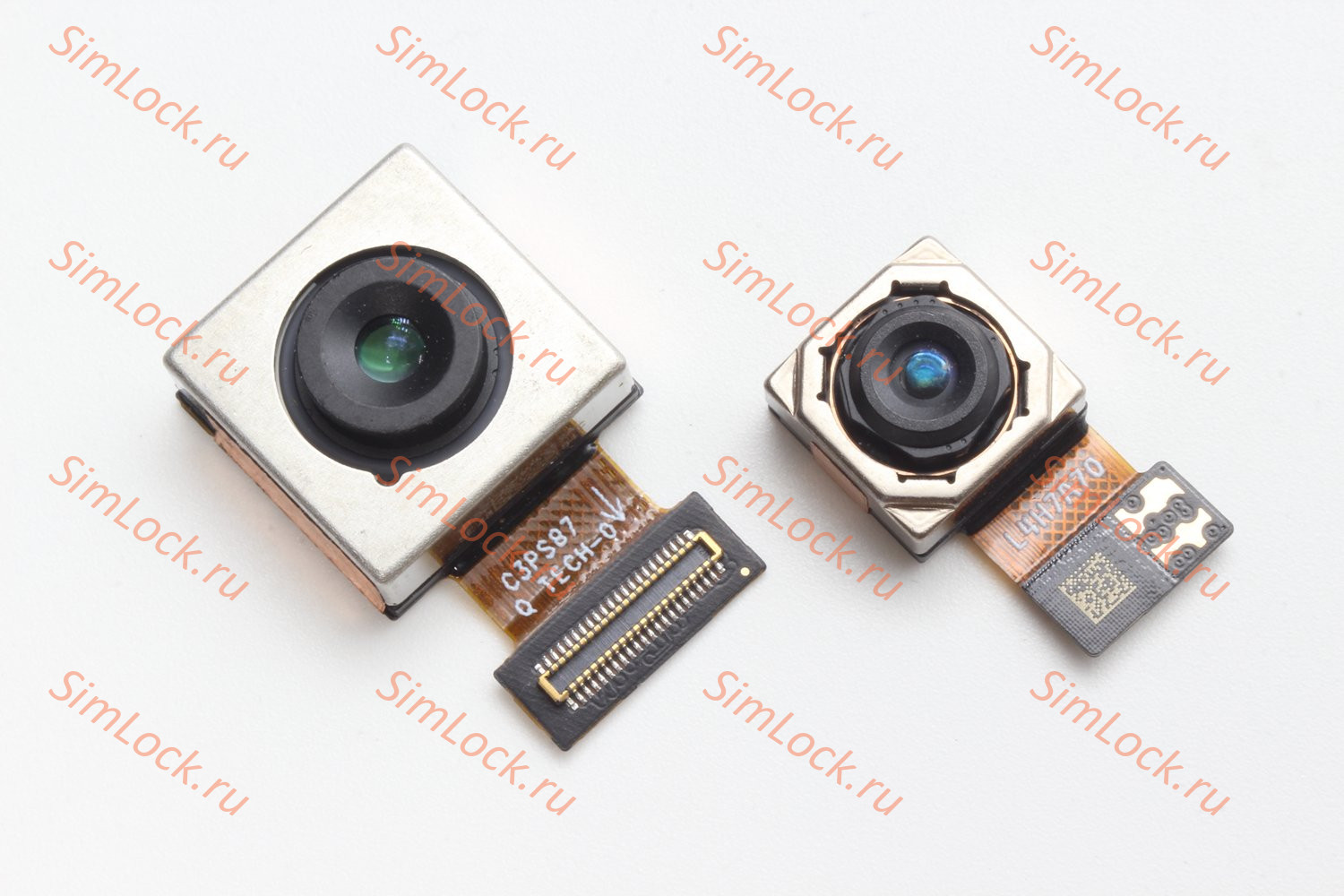 Камера задняя Motorola G85, основная + ширикоугольная (2 шт: 64MP, 8MP), снятые, оригинал