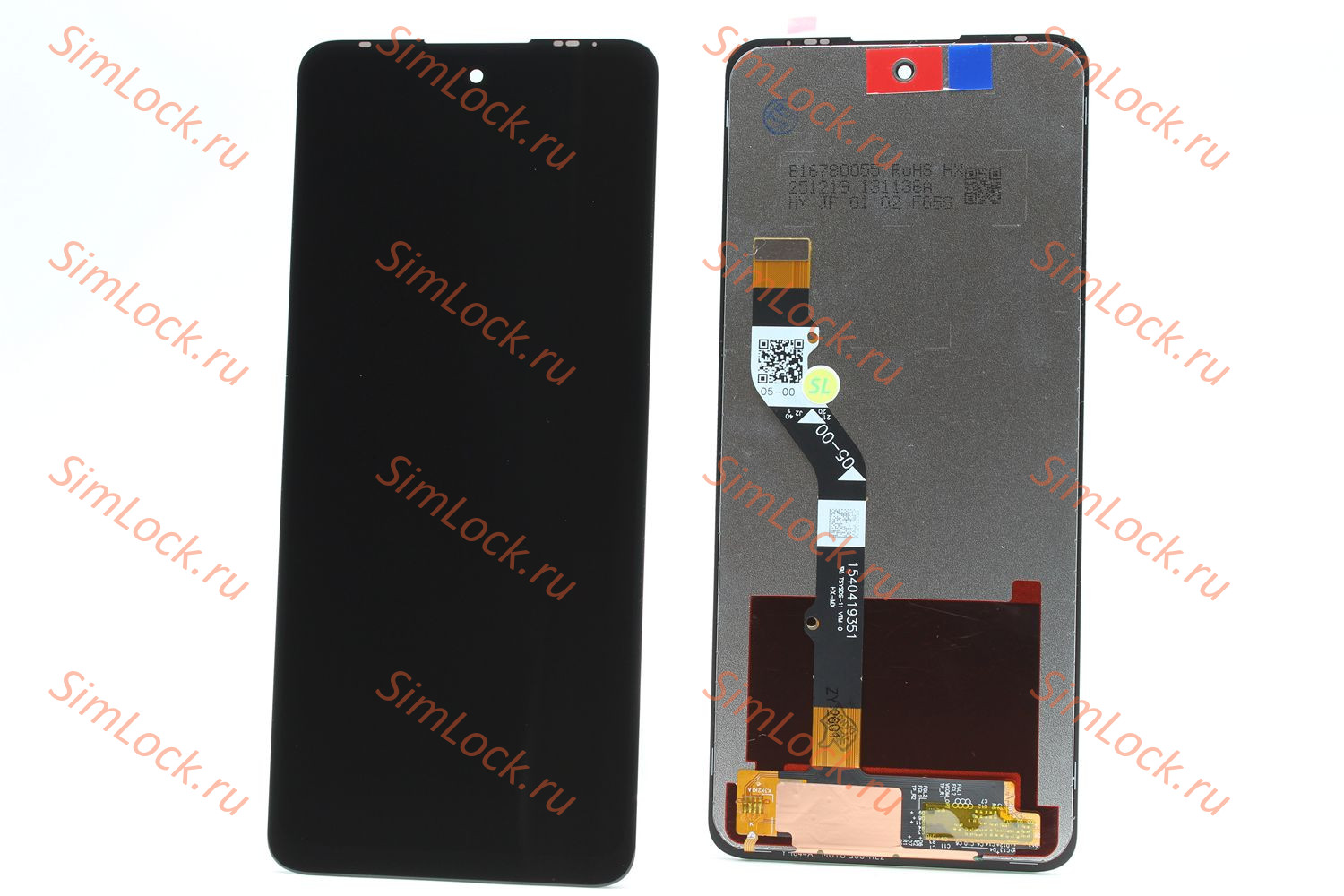 Дисплей Motorola Moto G60s, черный, К-1