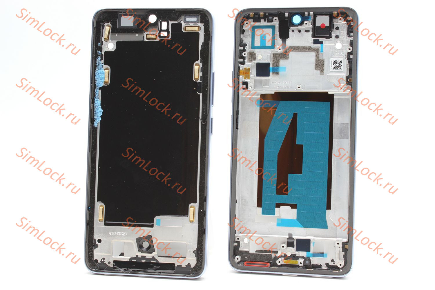 Рамка дисплея Xiaomi 14T Pro, синий, оригинал