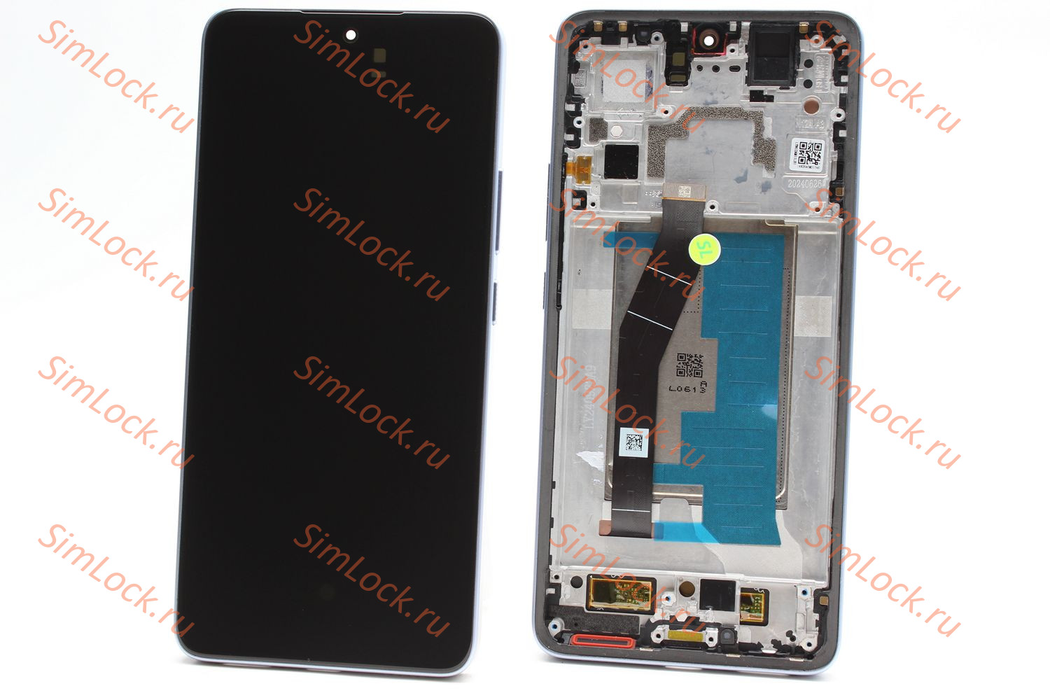 Дисплей Xiaomi 14T Pro, AMOLED в оригинальной синей рамке