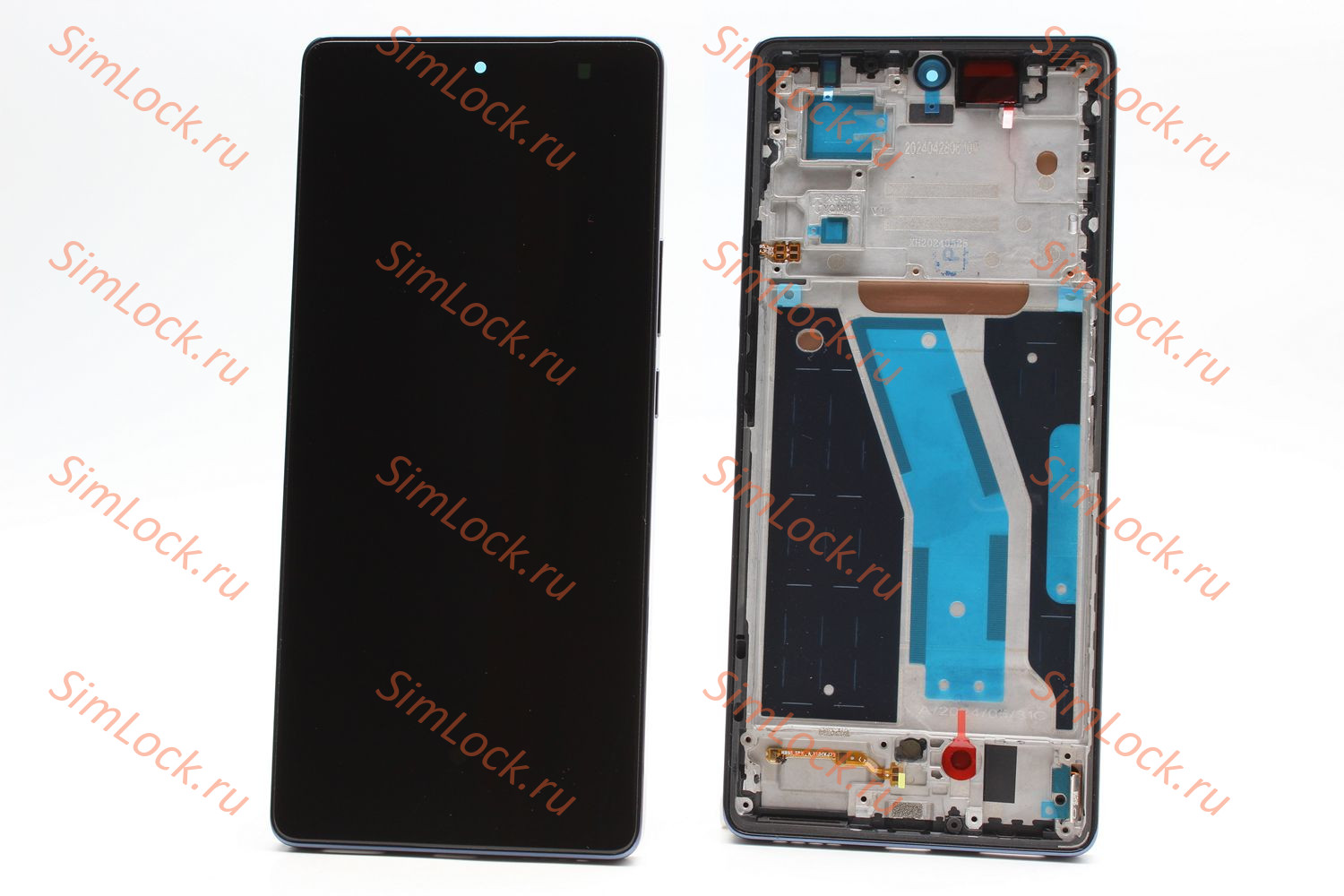 Дисплей Infinix Note 40 4G (X6853), AMOLED в оригинальной черной рамке, К-1