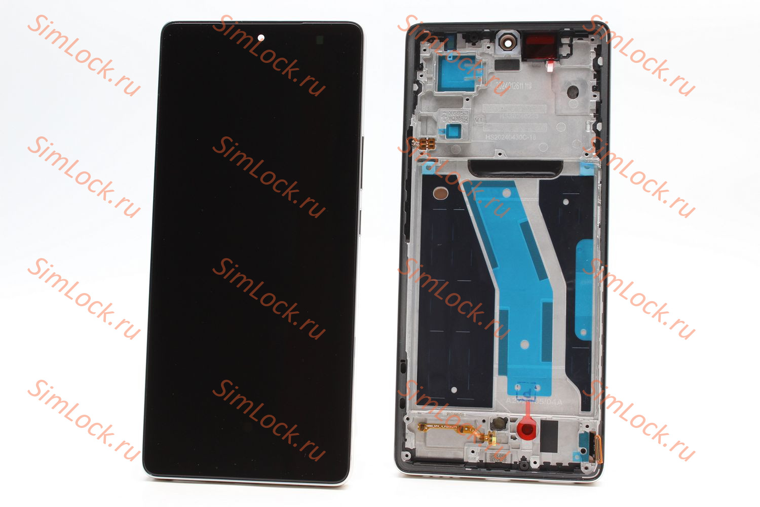 Дисплей Infinix Note 40 4G (X6853), AMOLED в оригинальной золотой рамке, К-1