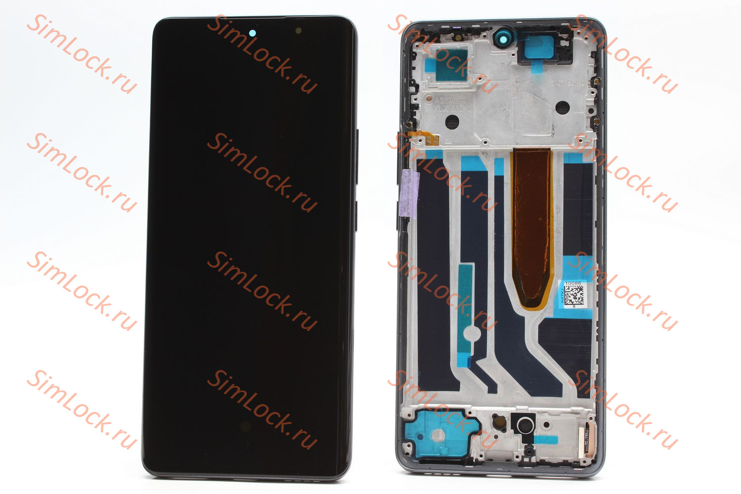 Дисплей Realme 10 Pro+ Plus 5G (RMX3686), OLED в черной рамке,  К-1