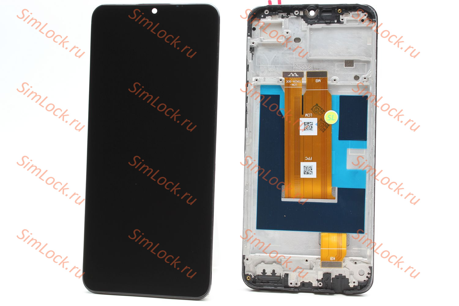 Дисплей Realme C61 (RMX3939), в рамке, матрица оригинал, К-1