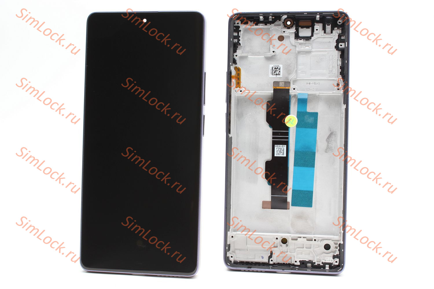 Дисплей Xiaomi Redmi Note 14S, AMOLED в фиолетовой рамке, К-1