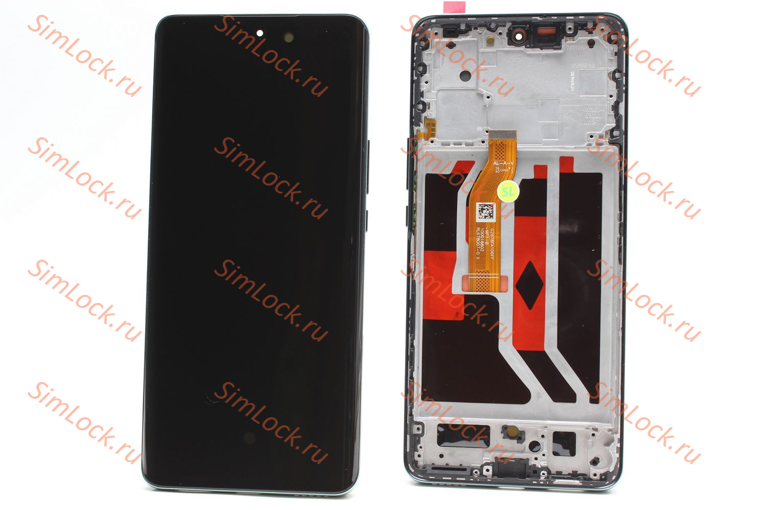 Дисплей Honor X9b (ALI-NX1), AMOLED в зеленой рамке, К-1