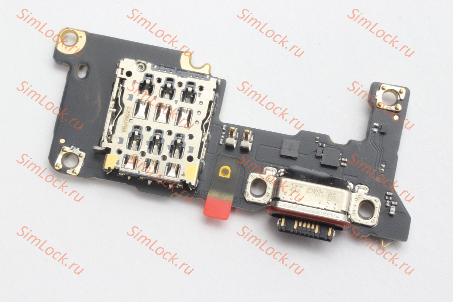 Нижняя плата (шлейф) Xiaomi 15T (25069PTEBG), с разъемом зарядки, К-1