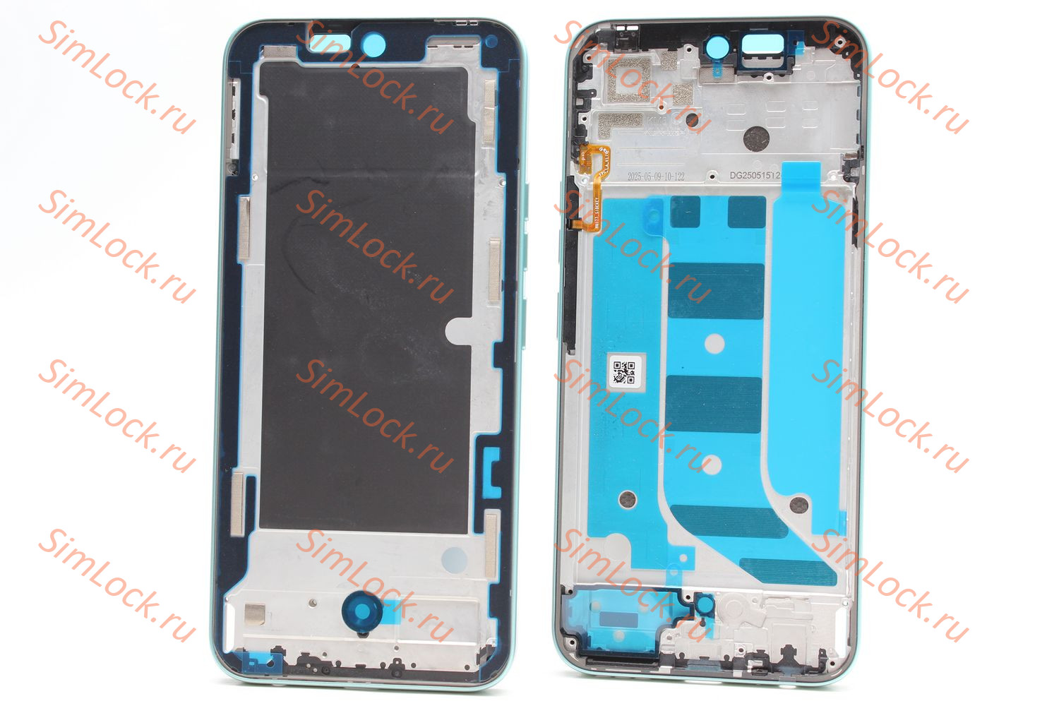 Рамка дисплея Tecno Spark 40 Pro (KM6), зеленый, К-1