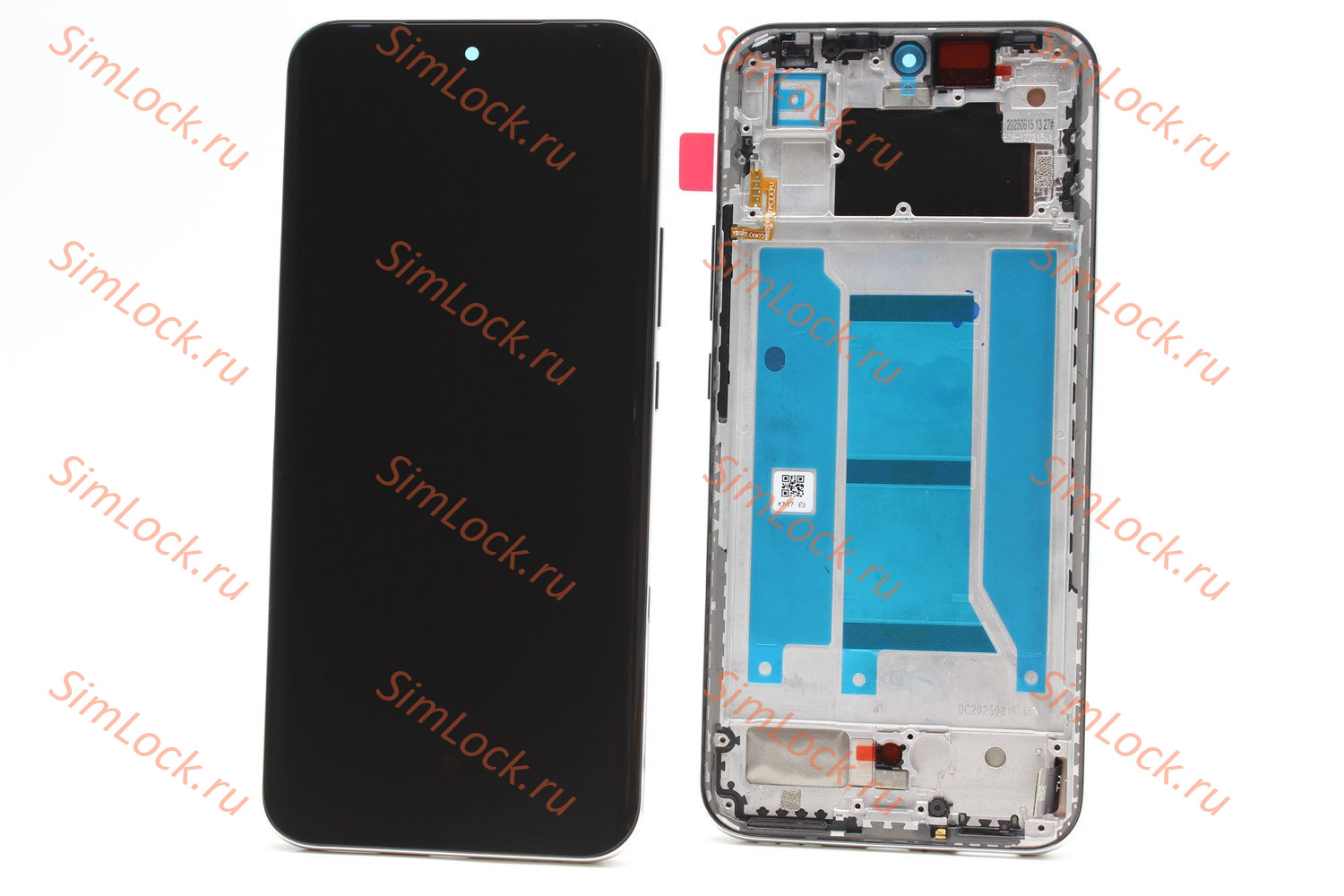 Дисплей Tecno Spark 40 Pro+ (KM7), AMOLED в оригинальной белой рамке, К-1