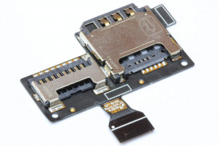 Samsung i9190/i9192/i9195 считыватель SIM и microSD карты, оригинал
