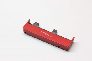 Панель нижняя Sony Xperia Sola MT27i, красный, оригинал
