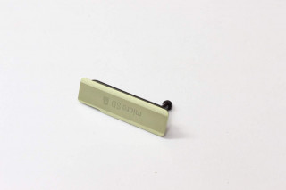 Заглушка microSD Sony Xperia Z1 Compact D5503/M51W, желтый, оригинал
