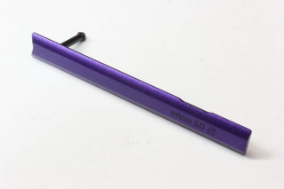 Заглушка SD карты Sony Xperia Z Ultra C6802/C6803/C6806/C6833/XL39H, фиолетовый, оригинал