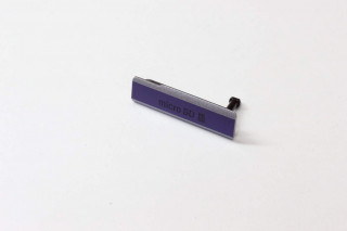 Заглушка microSD Sony Xperia Z1 C6902/C6903/C6906/C6943/L39h, фиолетовый, оригинал