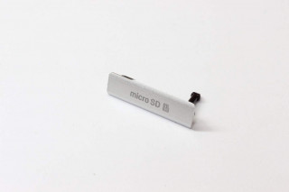 Заглушка microSD Sony Xperia Z1 C6902/C6903/C6906/C6943/L39h, белый, оригинал