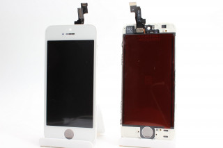 Дисплей iPhone 5S, SE, белый, К-2