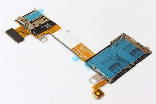 Считыватель SIM и microSD карты Sony D2302, D2303, D2305, D2306 Xperia M2 (две SIM), оригинал