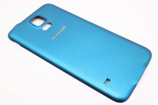 Задняя крышка Samsung SM-G900F, G900H, G901 Galaxy S5, голубой, К-2
