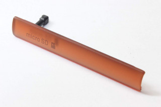 Заглушка USB Sony Xperia Z3 Compact  D5803/D5833, оранжевый, оригинал