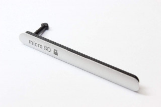 Заглушка microSD Sony Xperia Z3 D6603/D6616/D6643/D6653, белый, оригинал