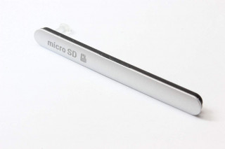 Заглушка USB Sony Xperia Z3 Dual SIM D6633, белый, оригинал