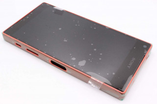 Дисплей Sony Xperia Z5 Compact, E5803, E5823, в рамке, красный, оригинал