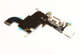 Шлейф iPhone 6S с разъемом зарядки, белый, К-3