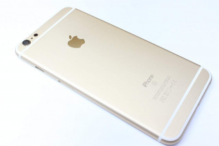 Корпус iPhone 6S+, золото, c кнопками и держателем SIM, К-1