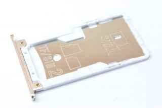 Держатель SIM/microSD Xiaomi Redmi Pro, золото, К-1