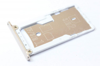 Держатель SIM/microSD Xiaomi Redmi Note 3, золото, К-1