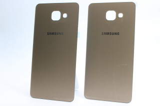 Задняя крышка Samsung A710 Galaxy A7 (2016), золото, К-2