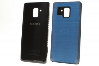 Задняя крышка Samsung A730 Galaxy A8 Plus (2018), черный, К-2