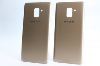 Задняя крышка Samsung A730 Galaxy A8 Plus (2018), золото, К-2