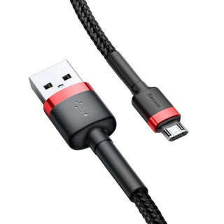 Кабель USB - micro USB Baseus Cafule 1.5A 200см Red+Red, CAMKLF-C09