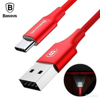 Кабель USB - Type-C Baseus Rapid Cable 200см Red, CATSU-C09